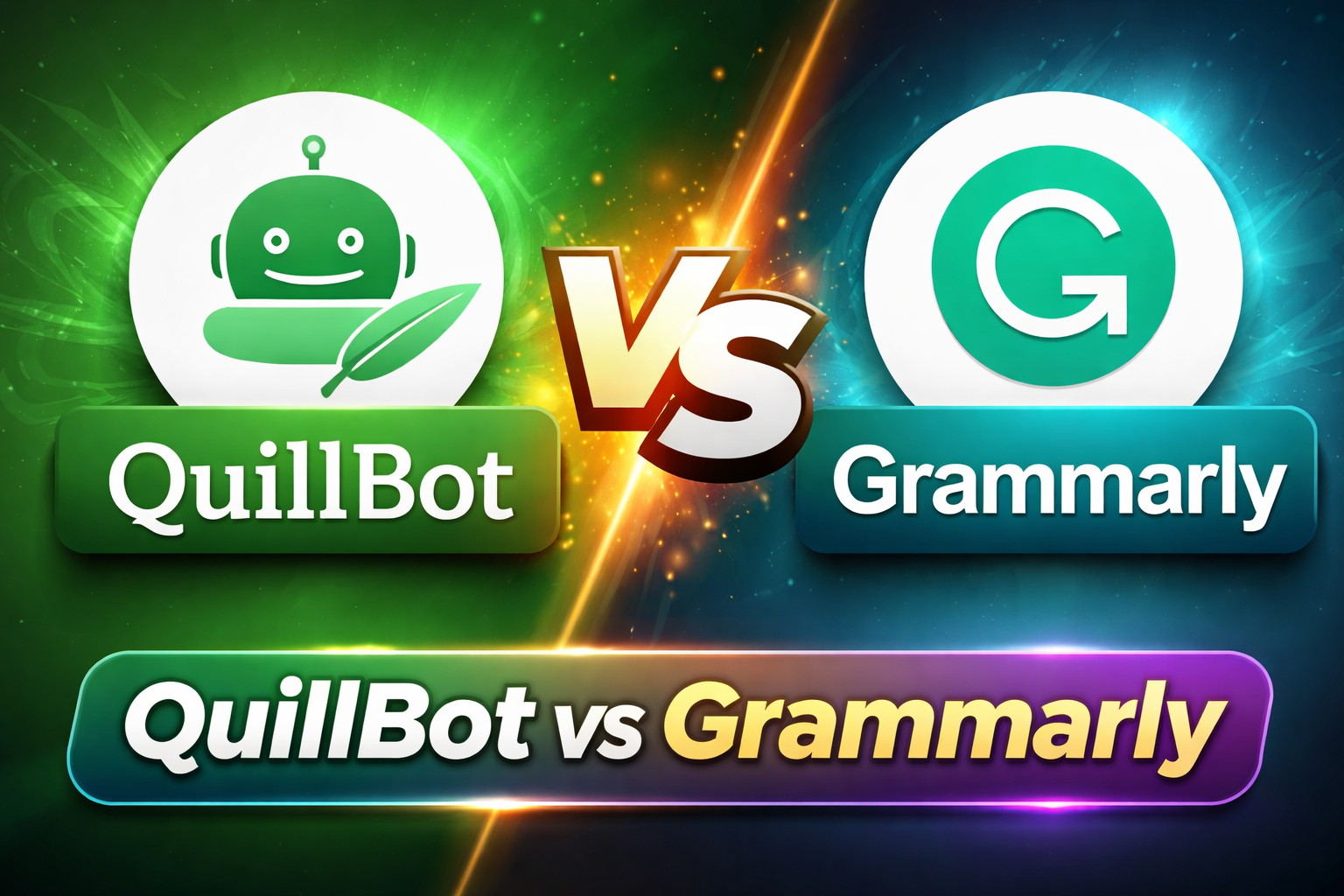 QuillBot vs Grammarly AI writing tools comparison